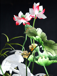 《和和美美 一路平安》心48 88框115 69  精品刺绣